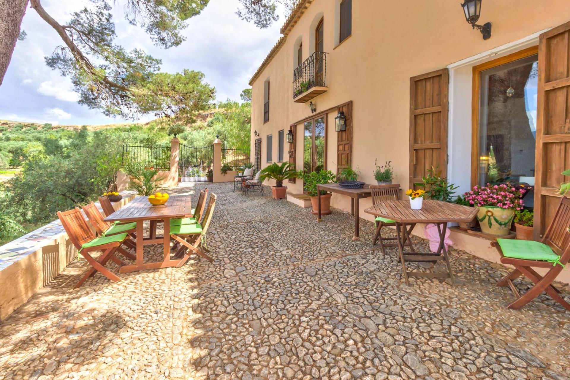 Cortijo El Pino Retreat Albuñuelas Exterior foto